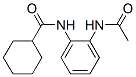 Cyclohexanecarboxamide, N-[2-(acetylamino)phenyl]- (9CI) CAS#: 737809-68-6