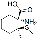 Cyclohexanecarboxylic acid, 1-amino-2-methyl-2-(methylthio)-, cis- (9CI) CAS#: 73371-95-6