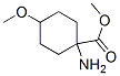 Cyclohexanecarboxylic acid, 1-amino-4-methoxy-, methyl ester (9CI) CAS#: 753441-74-6