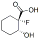 Cyclohexanecarboxylic acid, 1-fluoro-2-hydroxy-, trans- (9CI) CAS#: 736906-86-8