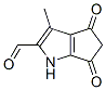Cyclopenta[b]pyrrole-2-carboxaldehyde, 1,4,5,6-tetrahydro-3-methyl-4,6-dioxo- (9CI) CAS#: 75088-58-3