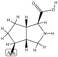 Cyclopenta[c]pyrrole-1-carboxylic acid, 4-fluorooctahydro-, (1R,3aS,4R,6aR)-rel- (9CI) CAS#: 783325-81-5