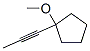 Cyclopentane, 1-methoxy-1-(1-propynyl)- (9CI) CAS#: 78961-61-2