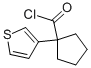 Cyclopentanecarbonyl chloride, 1-(3-thienyl)- (9CI) CAS#: 73812-19-8