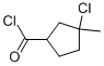 Cyclopentanecarbonyl chloride, 3-chloro-3-methyl- (9CI) CAS#: 74819-87-7