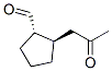 Cyclopentanecarboxaldehyde, 2-(2-oxopropyl)-, (1S,2R)- (9CI) CAS#: 765288-07-1