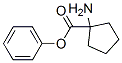 Cyclopentanecarboxylic acid, 1-amino-, phenyl ester (9CI) CAS#: 726688-23-9