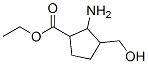 Cyclopentanecarboxylic acid, 2-amino-3-(hydroxymethyl)-, ethyl ester, CAS#: 757915-65-4
