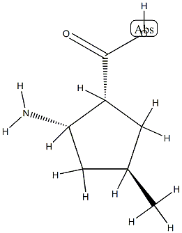 Cyclopentanecarboxylic acid, 2-amino-4-methyl-, (1R,2S,4R)-rel- (9CI) CAS#: 787545-59-9