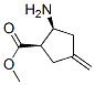 Cyclopentanecarboxylic acid, 2-amino-4-methylene-, methyl ester, (1R,2S)- CAS#: 752980-83-9