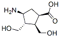 Cyclopentanecarboxylic acid, 4-amino-2,3-bis(hydroxymethyl)-, (1R,2S,3S,4S)- CAS#: 783297-96-1