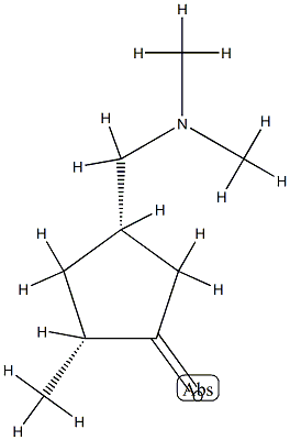 Cyclopentanone, 4-[(dimethylamino)methyl]-2-methyl-, (2R,4S)-rel- (9CI) CAS#: 763920-15-6