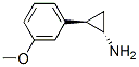 Cyclopropanamine, 2-(3-methoxyphenyl)-, (1S-trans)- (9CI) CAS#: 763887-87-2