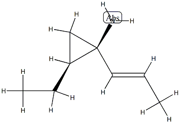 Cyclopropanamine, 2-ethyl-1-(1-propenyl)-, (1R,2S)-rel- (9CI) CAS#: 773050-38-7