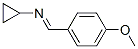 Cyclopropanamine, N-[(4-methoxyphenyl)methylene]- (9CI) CAS#: 756845-65-5