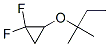 Cyclopropane, 2-(1,1-dimethylpropoxy)-1,1-difluoro- (9CI) CAS#: 757203-91-1