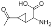 Cyclopropaneacetic acid, 2-acetyl-alpha-amino- (9CI) CAS#: 733717-35-6