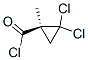 Cyclopropanecarbonyl chloride, 2,2-dichloro-1-methyl-, (1S)- (9CI) CAS#: 701223-12-3