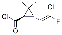 Cyclopropanecarbonyl chloride, 3-(2-chloro-2-fluoroethenyl)-2,2-dimethyl-, [1R-[1alpha,3beta(Z)]]- (9CI) CAS#: 77789-75-4