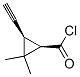 Cyclopropanecarbonyl chloride, 3-ethynyl-2,2-dimethyl-, (1R-cis)- (9CI) CAS#: 77723-73-0