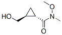 Cyclopropanecarboxamide, 2-(hydroxymethyl)-N-methoxy-N-methyl-, (1S,2S)- (9CI) CAS#: 749885-67-4