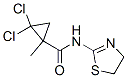 Cyclopropanecarboxamide, 2,2-dichloro-N-(4,5-dihydro-2-thiazolyl)-1-methyl- CAS#: 777879-58-0