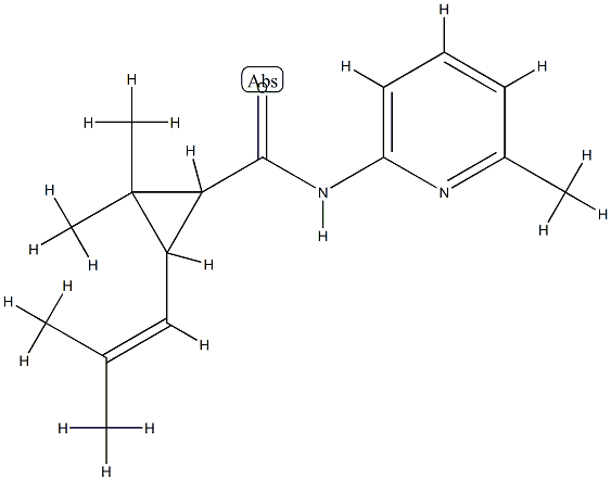 Cyclopropanecarboxamide, 2,2-dimethyl-3-(2-methyl-1-propenyl)-N-(6-methyl- CAS#: 767336-30-1