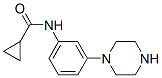 Cyclopropanecarboxamide, N-[3-(1-piperazinyl)phenyl]- (9CI) CAS#: 740873-71-6