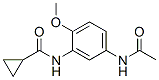 Cyclopropanecarboxamide, N-[5-(acetylamino)-2-methoxyphenyl]- (9CI) CAS#: 712287-11-1