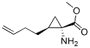 Cyclopropanecarboxylic acid, 1-amino-2-(3-butenyl)-, methyl ester, (1S,2S)- (9CI) CAS#: 770742-51-3