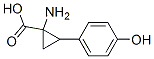 Cyclopropanecarboxylic acid, 1-amino-2-(4-hydroxyphenyl)- (9CI) CAS#: 756765-09-0