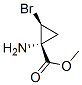 Cyclopropanecarboxylic acid, 1-amino-2-bromo-, methyl ester, cis- (9CI) CAS#: 791038-76-1