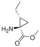 Cyclopropanecarboxylic acid, 1-amino-2-ethyl-, methyl ester, (1R,2R)- (9CI) CAS#: 772326-49-5