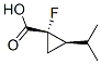 Cyclopropanecarboxylic acid, 1-fluoro-2-(1-methylethyl)-, cis- (9CI) CAS#: 79658-33-6
