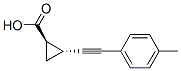 Cyclopropanecarboxylic acid, 2-[(4-methylphenyl)ethynyl]-, trans- (9CI) CAS#: 774125-38-1