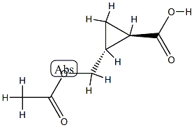 Cyclopropanecarboxylic acid, 2-[(acetyloxy)methyl]-, (1R,2R)-rel- (9CI) CAS#: 749885-54-9