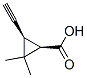 Cyclopropanecarboxylic acid, 3-ethynyl-2,2-dimethyl-, (1R-cis)- (9CI) CAS#: 77723-74-1