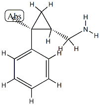 Cyclopropanemethanamine, 2-fluoro-2-phenyl-, (1R,2R)-rel- (9CI) CAS#: 757181-90-1