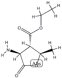 D-Arabinonic acid, 2-amino-2,3,5-trideoxy-3-(ethoxycarbonyl)-, gamma-lactone (9CI) CAS#: 792870-40-7