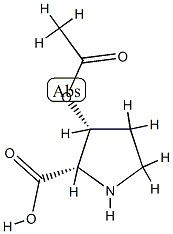 D-Proline, 3-(acetyloxy)-, (3S)-rel- (9CI) CAS#: 79068-26-1