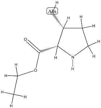 D-Proline, 3-hydroxy-, ethyl ester, (3S)-rel- (9CI) CAS#: 751421-78-0