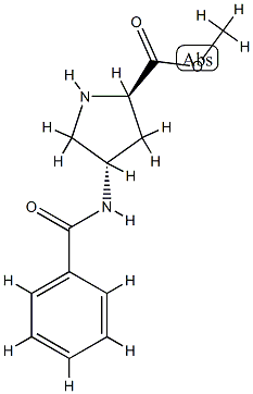 D-Proline, 4-(benzoylamino)-, methyl ester, (4S)-rel- (9CI) CAS#: 771468-17-8