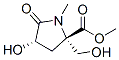 D-Proline, 4-hydroxy-2-(hydroxymethyl)-1-methyl-5-oxo-, methyl ester, (4S)- (9CI) CAS#: 793682-88-9