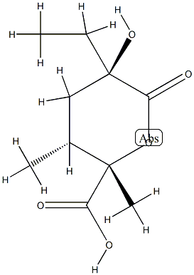 D-xylo-Hexaric acid, 3,4-dideoxy-2-C-ethyl-4-methyl-5-C-methyl-, 1,5-lactone (9CI) CAS#: 749849-55-6