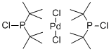DICHLOROBIS(CHLORODI-TERT-BUTYLPHOSPHINE) PALLADIUM (II) CAS#: 725745-08-4
