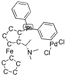 DICHLORO[(S)-N,N-DIMETHYL-1-[(R)-2-(DIPHENYLPHOSPINO)FERROCENYL]ETHYL-AMINE]PALLADIUM(II) CAS#: 79767-72-9