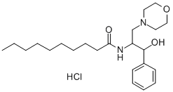 D,L-THREO-1-PHENYL-2-DECANOYLAMINO-3-MORPHOLINO-1-PROPANOL HCL CAS#: 73257-80-4