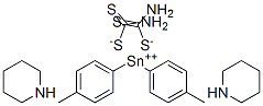 Di(4-tolyl)tin bis(piperidine dithiocarbamate) CAS#: 76448-33-4