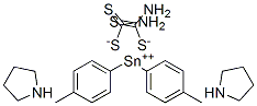 Di(4-tolyl)tin bis(pyrrolidine dithiocarbamate) CAS#: 76448-32-3