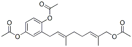 Diacetic acid 2-[8-(acetyloxy)-3,7-dimethyl-2,6-octadienyl]-1,4-phenylene ester CAS#: 77828-63-8